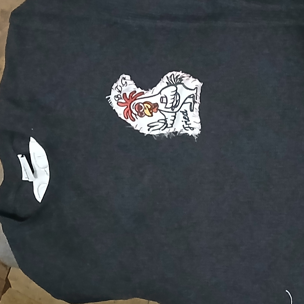 Graphic Dark Gray Sweatshirt